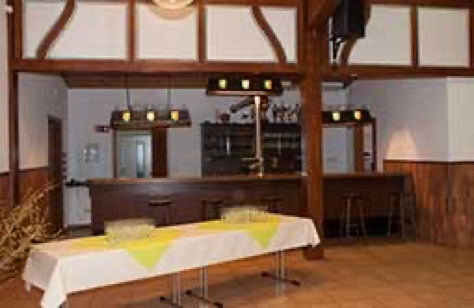 Thekenbereich im DGH