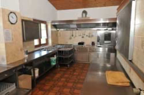 Küche im Dorfgemeinschaftshaus